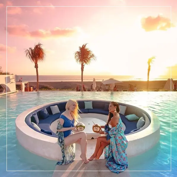corporate package at cafe del mar bali