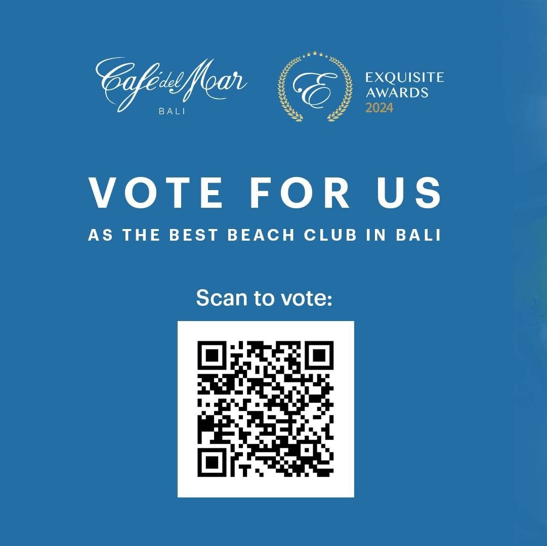 Vote for Cafe Del Mar Bali Exquisite Award 2024